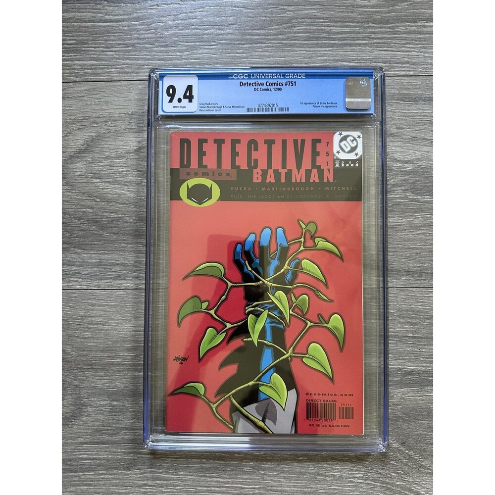 Detective Comics #751 CGC 9.4 Batman Poison Ivy Sasha Bordeaux 2000 DC Comics